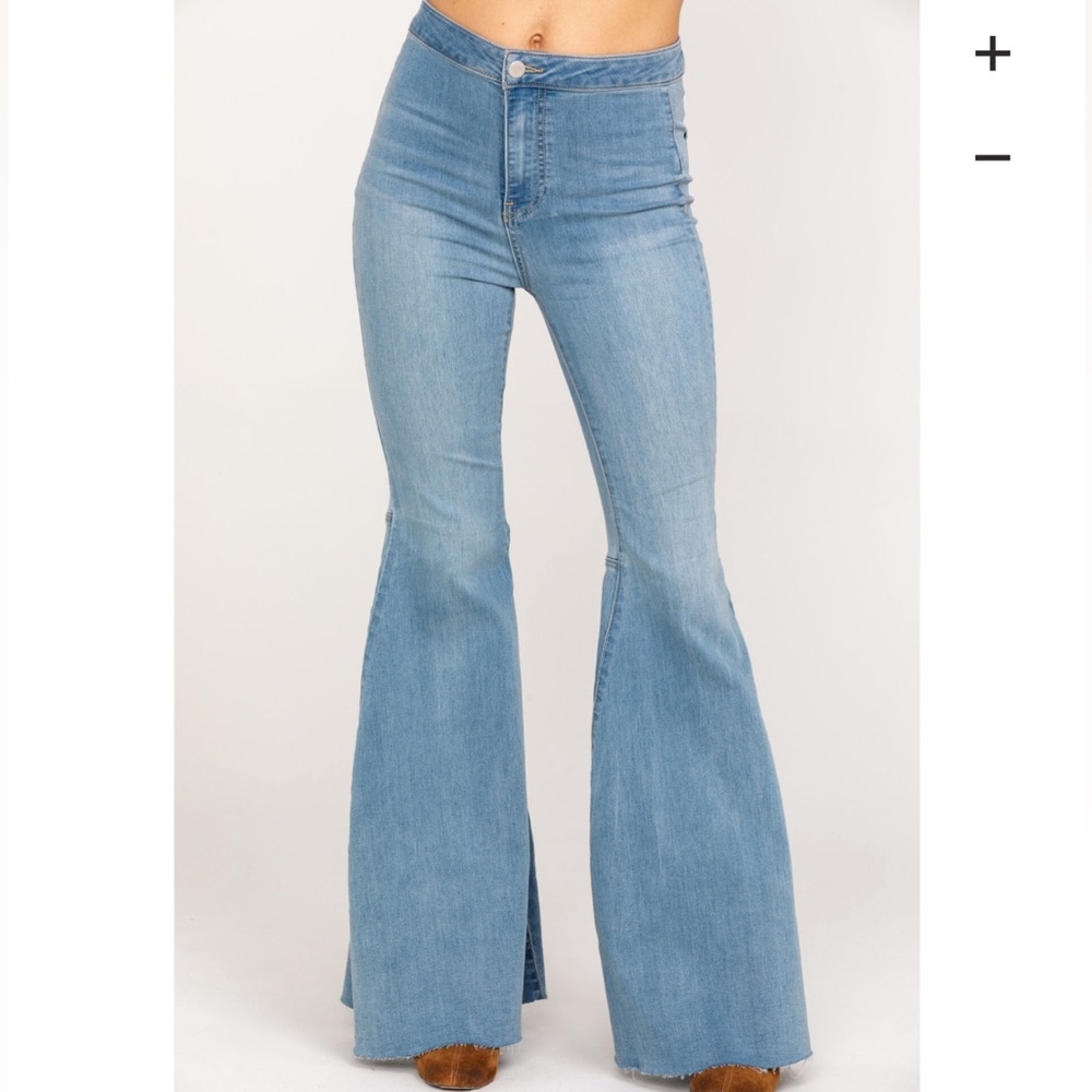 Free People Float on Flare Jeans Size 26